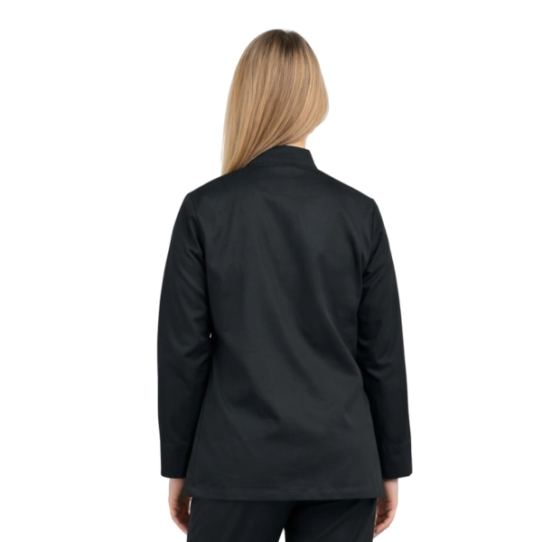 Bluza kucharska czarna damska  długi rękaw roz.L